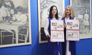 Торжественная церемония гашения почтового проекта «Я Вам пишу...»