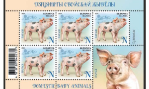 Дзіцячая філатэлія. Дзіцяняты свойскай жывёлы