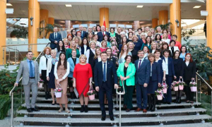 ТОРЖЕСТВЕННЫЙ ПРИЕМ В ПРЕДДВЕРИИ 8 МАРТА