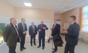 Быхове открылся модернизированный сервисный центр «Белтелеком», который сегодня посетил Министр