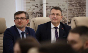 Участники курсов молодежного профсоюзного актива встретились с Министром