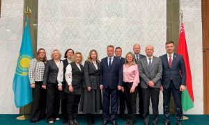 Белорусская делегация находится с рабочим визитом в Республике Казахстан по вопросам реализации ЦУР