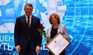 В рамках празднования юбилея Минсвязи сотрудники министерства награждены от других госорганов