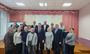 Рабочий визит Министра продолжился посещением объектов связи