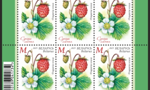 блок из серии «Земляника  лесная»