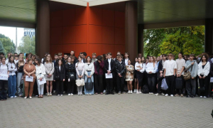 The ceremonial lineup